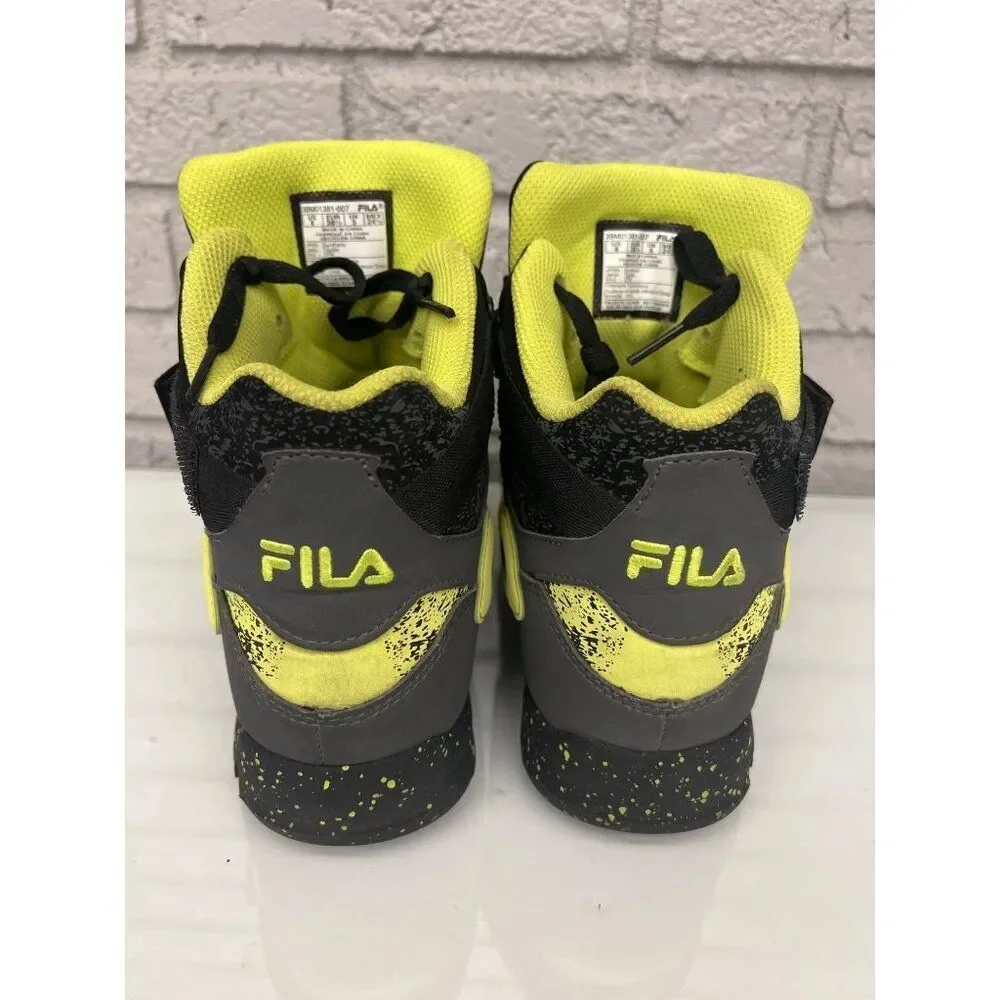 Fila Multiverse Splatter Mid Shoes Sneakers Size Boys Youth 6
